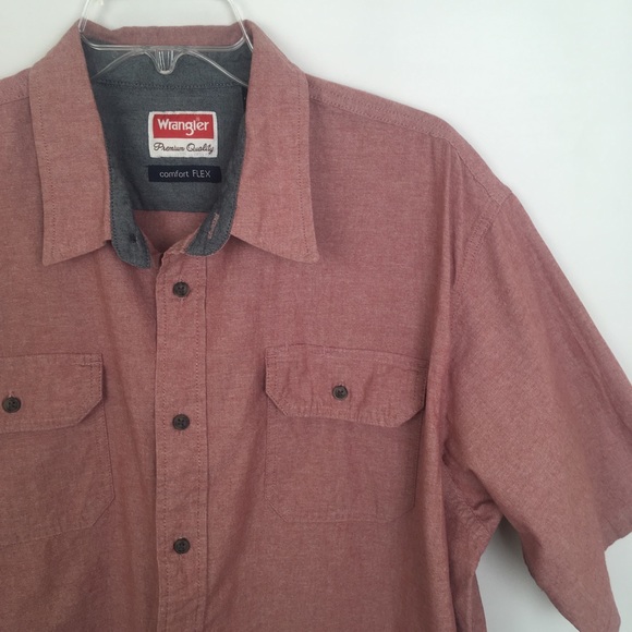 wrangler premium quality comfort flex shirt